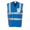 Hi-vis 2-band-and-braces waistcoat (HVW100) Thumbnail